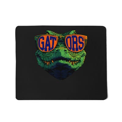 Retro Gators Personalized Name Style Mousepad