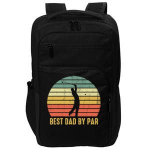 Retro Golfing Papa Golfer Golf Gifts For Fathers Day Impact Tech Backpack