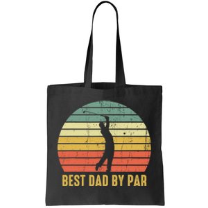 Retro Golfing Papa Golfer Golf Gifts For Fathers Day Tote Bag