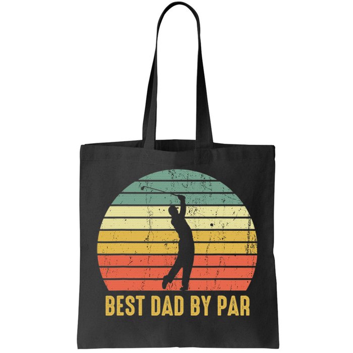 Retro Golfing Papa Golfer Golf Gifts For Fathers Day Tote Bag