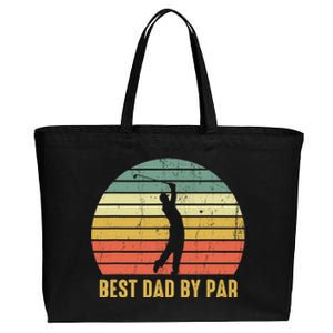 Retro Golfing Papa Golfer Golf Gifts For Fathers Day Cotton Canvas Jumbo Tote