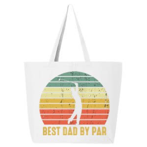 Retro Golfing Papa Golfer Golf Gifts For Fathers Day 25L Jumbo Tote