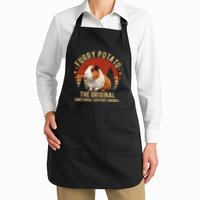 Retro Guinea Pig Furry Potato Vintage Guinea Pig Funny Apron