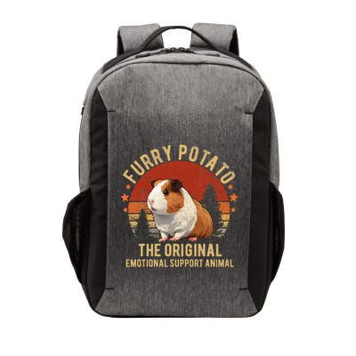 Retro Guinea Pig Furry Potato Vintage Guinea Pig Funny Vector Backpack