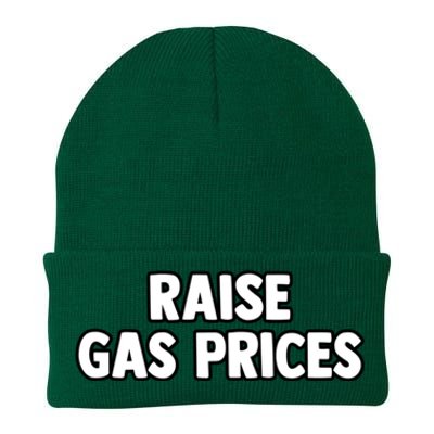 RAISE GAS PRICES Knit Cap Winter Beanie