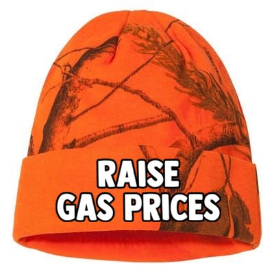 RAISE GAS PRICES Kati Licensed 12" Camo Beanie