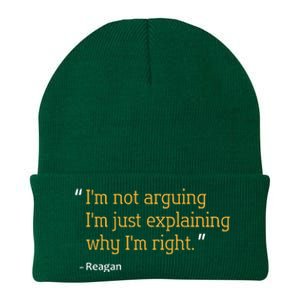 Reagan Gift Quote Personalized Funny Birthday Name Idea Knit Cap Winter Beanie