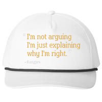 Reagan Gift Quote Personalized Funny Birthday Name Idea Snapback Five-Panel Rope Hat