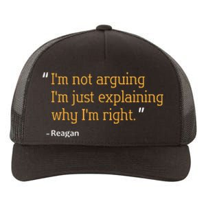 Reagan Gift Quote Personalized Funny Birthday Name Idea Yupoong Adult 5-Panel Trucker Hat