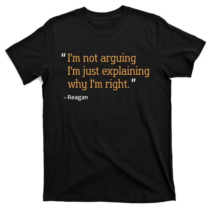 Reagan Gift Quote Personalized Funny Birthday Name Idea T-Shirt