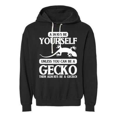 Reptile Gecko Garment-Dyed Fleece Hoodie