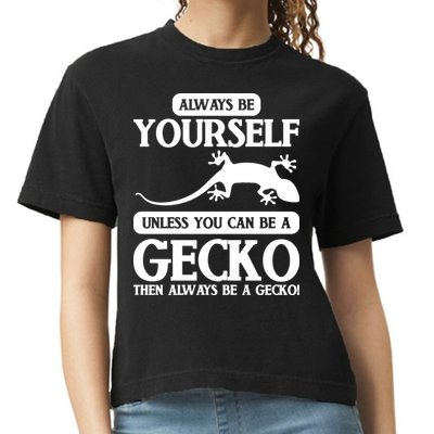Reptile Gecko Comfort Colors Boxy T-Shirt
