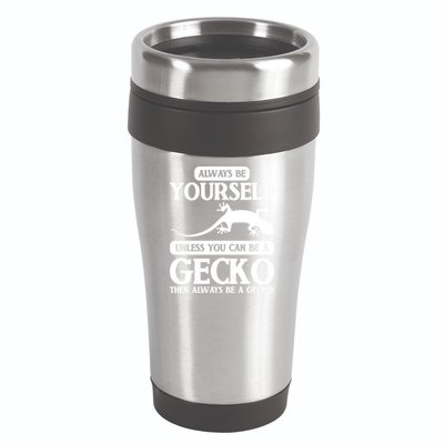 Reptile Gecko 16oz Travel Tumbler