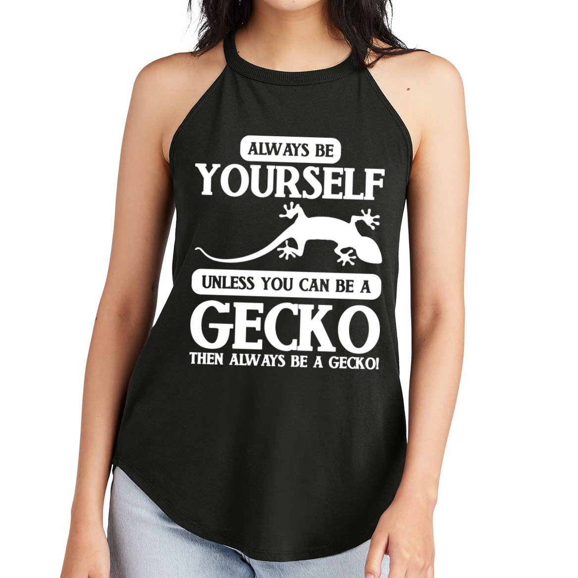 Reptile Gecko Women's Perfect Tri Rocker Tank