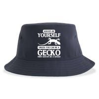 Reptile Gecko Sustainable Bucket Hat