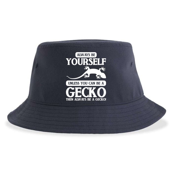 Reptile Gecko Sustainable Bucket Hat