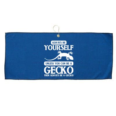 Reptile Gecko Large Microfiber Waffle Golf Towel
