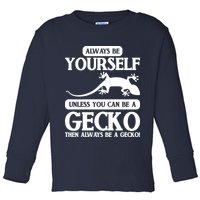 Reptile Gecko Toddler Long Sleeve Shirt