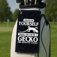Reptile Gecko Golf Towel