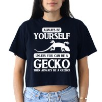 Reptile Gecko Crop Top
