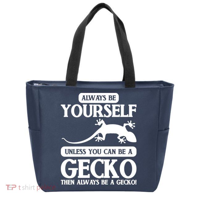 Reptile Gecko Zip Tote Bag