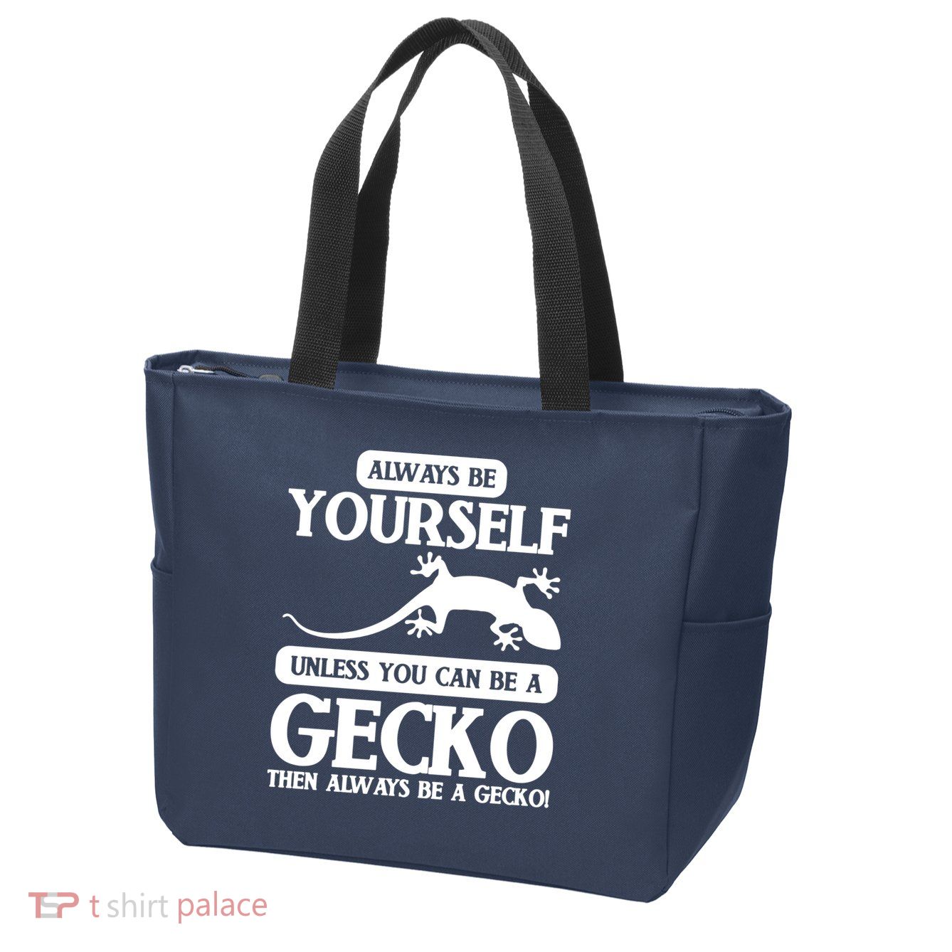 Reptile Gecko Zip Tote Bag