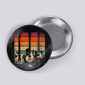 Retro Guitar Button