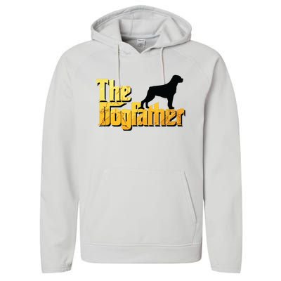 Rottweiler Gifts Rottweiler Gift Performance Fleece Hoodie