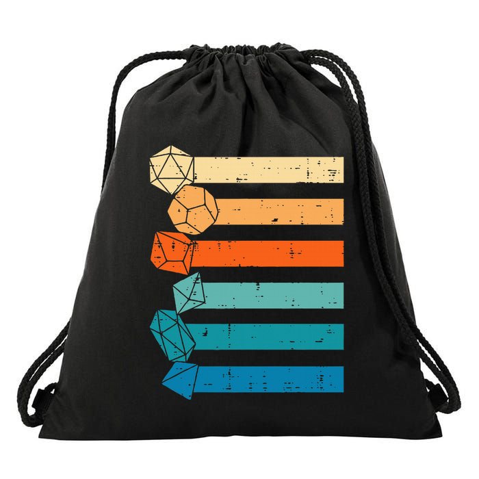 Rpg Gamer Retro Role Playing Game Drawstring Bag