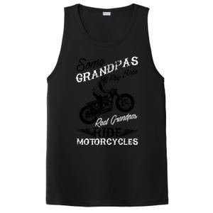 Real Grandpas Ride Motorcycles Quote For Grandpa Motorbikes Gift PosiCharge Competitor Tank