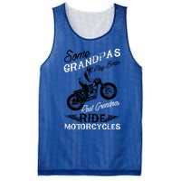 Real Grandpas Ride Motorcycles Quote For Grandpa Motorbikes Gift Mesh Reversible Basketball Jersey Tank