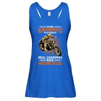 Real Grandpas Ride Motorcycles Great Gift Ladies Essential Flowy Tank