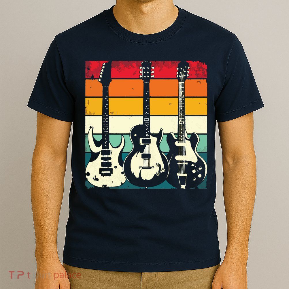 Retro Guitar T-Shirt