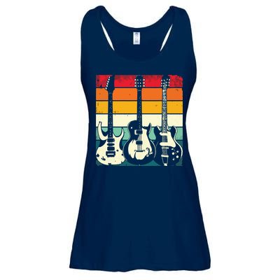 Retro Guitar Ladies Essential Flowy Tank