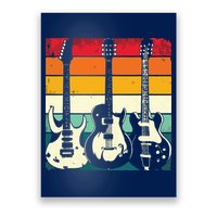Retro Guitar Poster