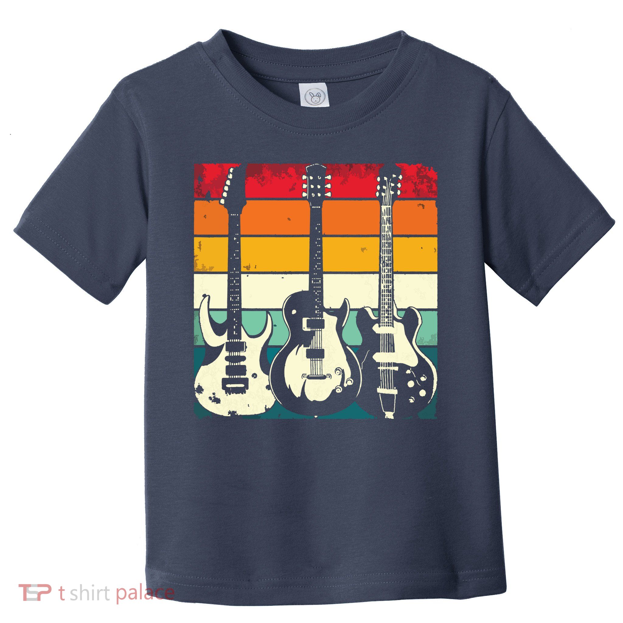 Retro Guitar Toddler T-Shirt