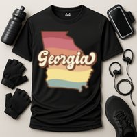 Retro Georgia Cooling Performance Crew T-Shirt