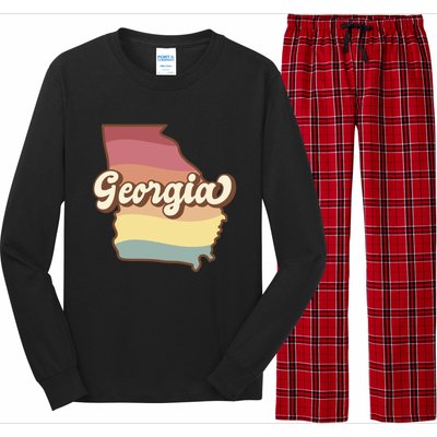 Retro Georgia Long Sleeve Pajama Set