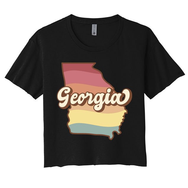 Retro Georgia Crop Top