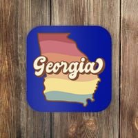 Retro Georgia Coaster