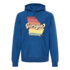 Retro Georgia Premium Hoodie