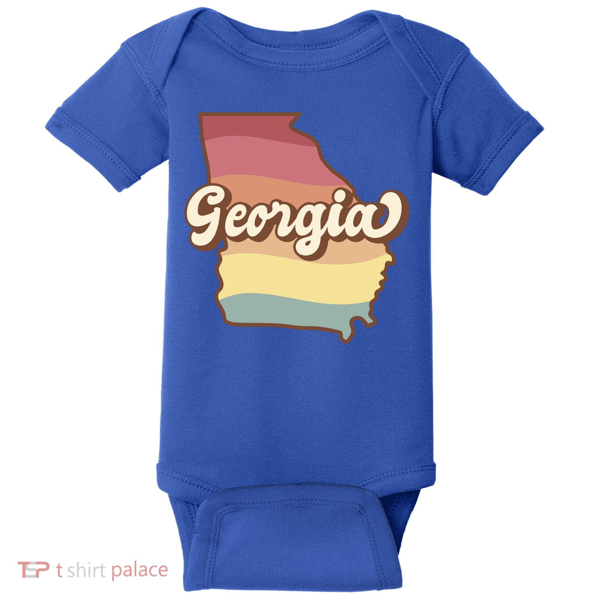 Retro Georgia Baby Bodysuit