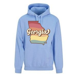 Retro Georgia Unisex Surf Hoodie