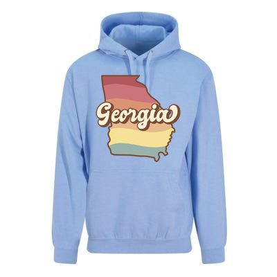 Retro Georgia Unisex Surf Hoodie