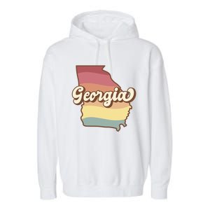 Retro Georgia Garment-Dyed Fleece Hoodie