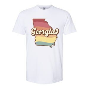 Retro Georgia Softstyle CVC T-Shirt