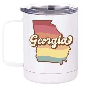 Retro Georgia 12 oz Stainless Steel Tumbler Cup