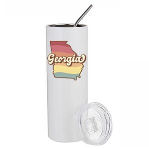 Retro Georgia Stainless Steel Tumbler