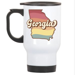 Retro Georgia Stainless Steel Travel Mug