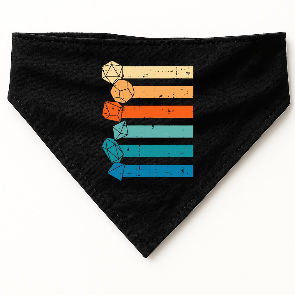 Rpg Gamer Retro Role Playing Game USA-Made Doggie Bandana